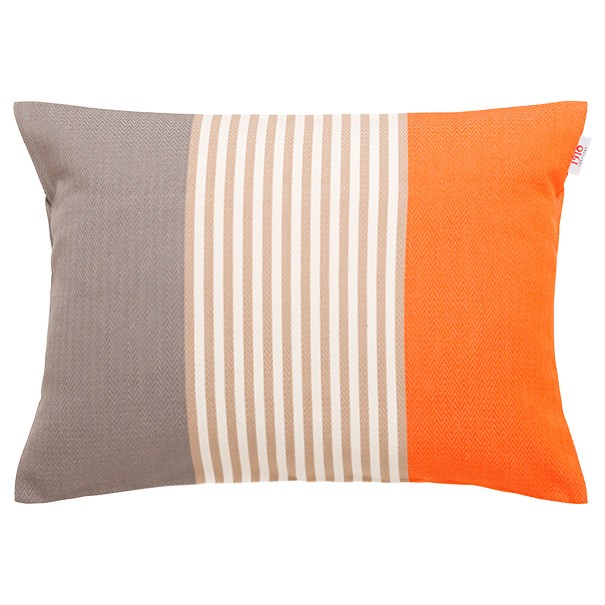 Cushion rectangular cotton Elaia havane